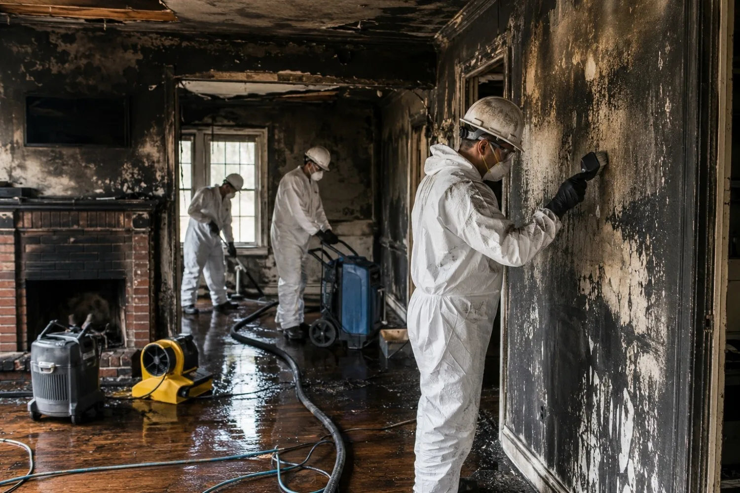 Fire Damage Restoration in Hesperia, CA